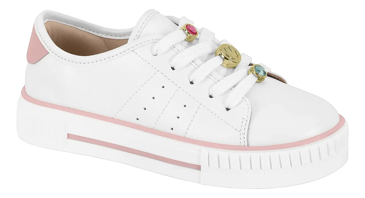 Tênis Infantil Menina Minimalista Estiloso Conforto Original