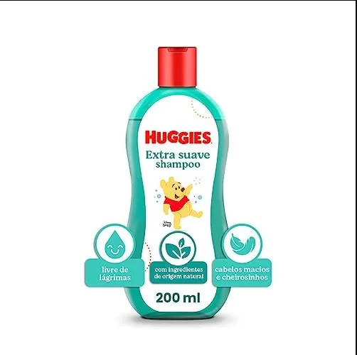 Shampoo Infantil Huggies Extra Suave 200ml