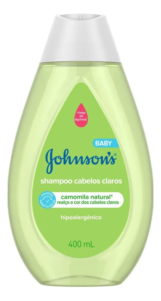 Shampoo Camomila Natural Johnson's Baby Frasco 400ml