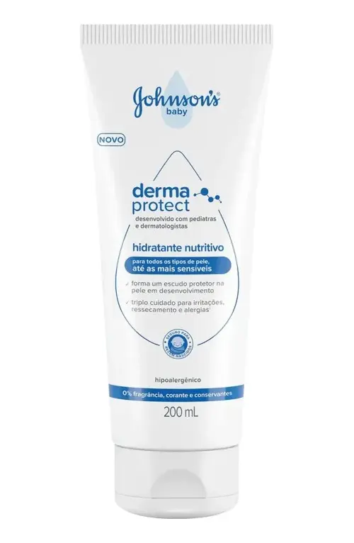 Hidratante Nutritivo Derma Protect 200ml Johnson's Baby