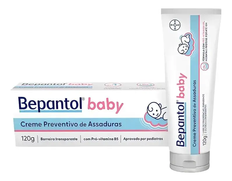 Pomada Bepantol Baby 120g Creme Preventivo Assaduras Hipoalergênico